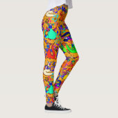 Grappige Draken Leggings (Rechts)