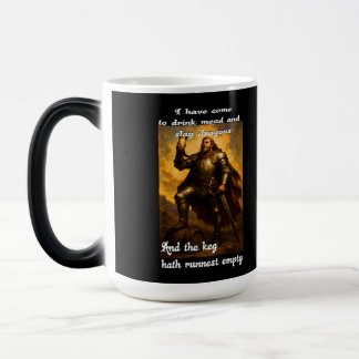 Grappige drakendoder mede drinker humor fantasieku magische mok