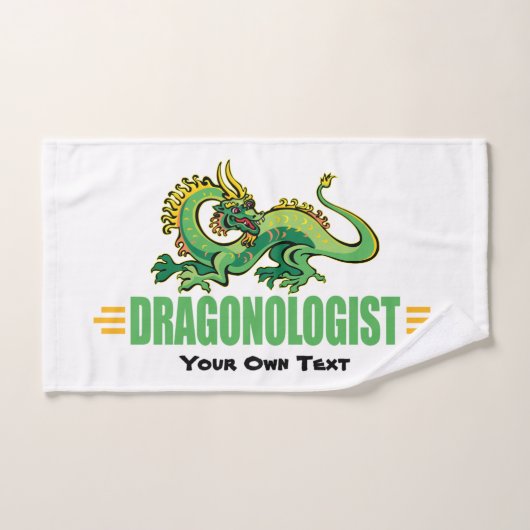 Grappige Drakenliefhebber Handdoek (Handdoek)