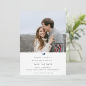 Grappige drank Bad Dance Moves bruiloft foto Save The Date (Staand voorkant)