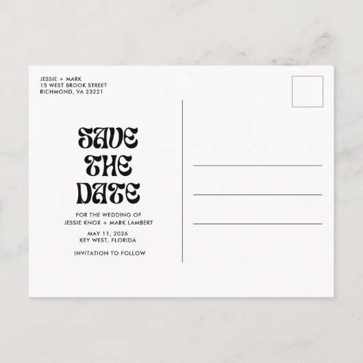 Grappige drank, eten, slechte dans bewegingen opsl aankondigingskaart (Achterkant)