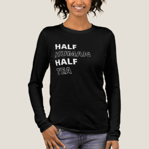 Grappige Drank Quote Half Mens Half Thee Tri-Blend Shirt