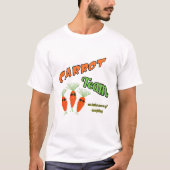 Grappige drie wortels t-shirt (Voorkant)