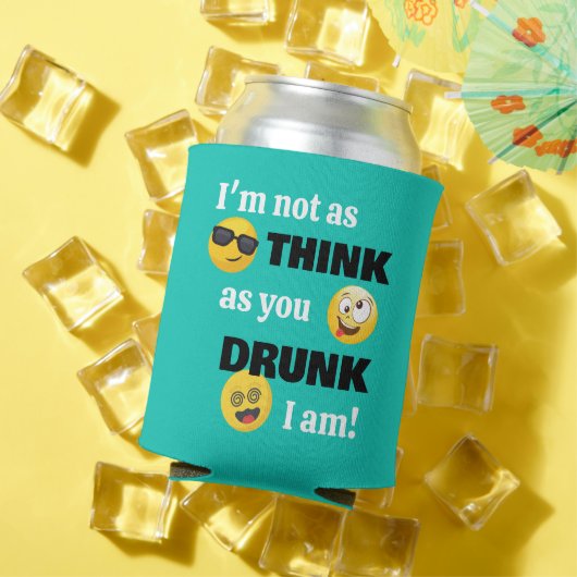 Grappige Drink Emoji Cooler (Insitu Zomer)