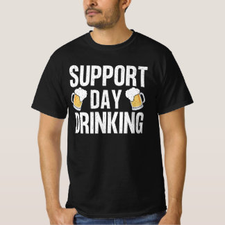 Grappige Drink Gift Support Drink Dag T-shirt