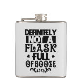 grappige drink liefhebbers woordkunst heupfles (Voorkant)