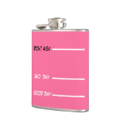 grappige drink maatregelen heupkolf roze heupfles (Links)