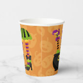 Grappige Drink up heksen Halloween Papieren Bekers (Rechts)