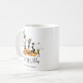 Grappige 'Drink Up Witches' Halloween Koffiemok (Voorkant links)