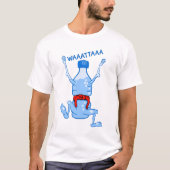 Grappige Drink waterfles Karate Hydrate T-shirt (Voorkant)