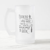 Grappige drink woordkunst matglas bierpul (Links)