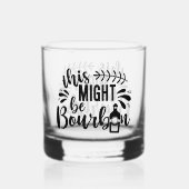 Grappige drink woordkunst whisky glas (Voorkant)