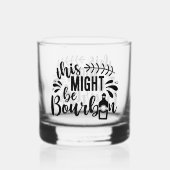 Grappige drink woordkunst whisky glas (Achterkant)
