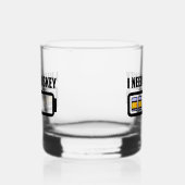 Grappige drink woordkunst whisky glas (Links)