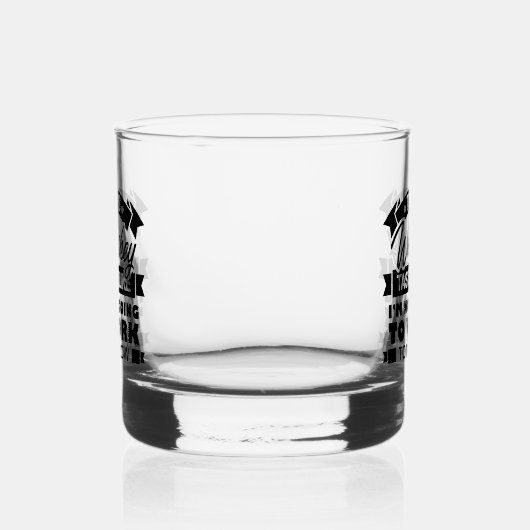 Grappige drink woordkunst whisky glas (Links)