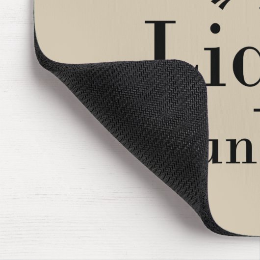 Grappige drinker gezegden over koffie muismat (Hoek)