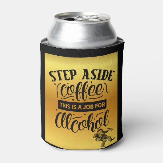 Grappige Drinkers Blikjeskoeler (Blikje Voorkant)