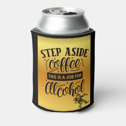 Grappige Drinkers Blikjeskoeler (Blikje Achterkant)