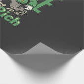 Grappige Drip Dog Geld Quote Cadeaupapier (Hoek)