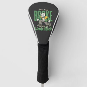 Grappige Drip Hond Geld Citaat Golfheadcover