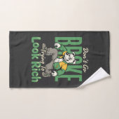 Grappige Drip Hond Geld Citaat Handdoek (Handdoek)