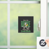 Grappige Drip Hond Geld Citaat Raamsticker (Huis)