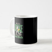 Grappige Drip Hond Geld Quote Koffiemok (Voorkant links)