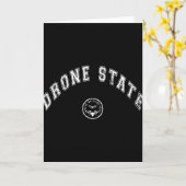 Grappige Drone Staat Vliegende Geheime Drone New J Kaart (Gele Bloem)