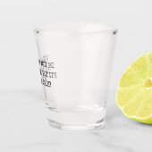 Grappige Dronken Citaten | Vodka Shot Glas (Rechts)