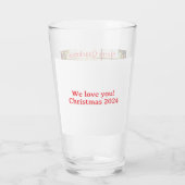 Grappige Dronken Eend Glas (Achterkant)