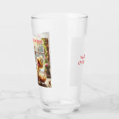 Grappige Dronken Eend Glas (Links)