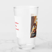 Grappige Dronken Eend Glas (Rechts)