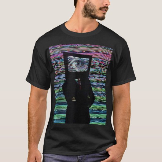 Grappige droomcore vintage t-shirt (Voorkant)