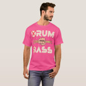Grappige drum bas rum b-ass liefhebbers t-shirt (Voorkant volledig)