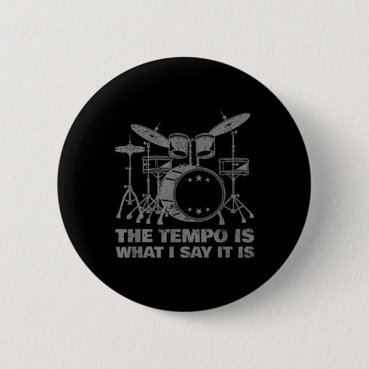 Grappige Drumkunsst voor Mannen Vrouwen Drumline D Ronde Button 5,7 Cm (Voorkant)