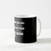 Grappige drummer kunst voor drumspeler percussie koffiemok (Voorkant rechts)