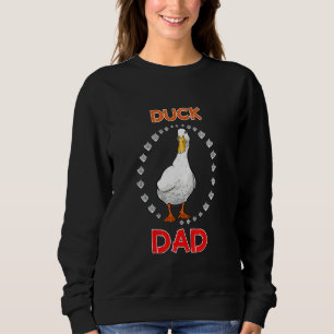 Grappige Duck Papa Duck Lover Grappige Duck Eigena Trui