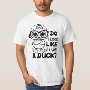 Grappige Duck Quote Sarcastische Humor voor Duck L T-shirt
