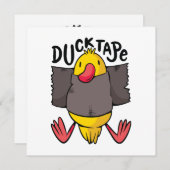 Grappige Duck Tape (Voorkant / Achterkant)