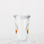 Grappige Duck Verjaardag Acryl Tumbler Acryl Drinkbeker (Rechts)