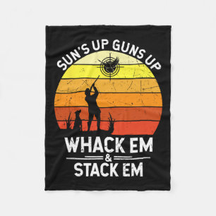 Grappige Duif Jagen - Duif Jacht Seizoen  Fleece Deken