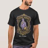 Grappige Duif Regiomanager van de Stoep Corp T-shirt (Voorkant)