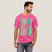 Grappige duiken als duikers t-shirt (Voorkant volledig)