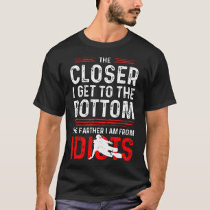 Grappige duikersuitdrukking voor duikinstructeur t-shirt