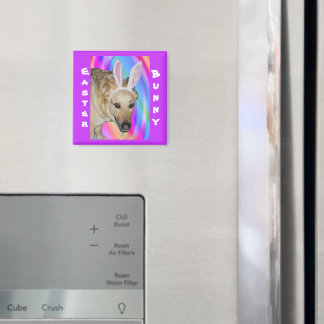 Grappige Duitse Herder Hond & Paashaas Ooren Magneet