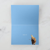 Grappige Duitse Herder Mix Verjaardag Kaart (Binnen)