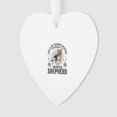 Grappige Duitse Herders Halloween Kostuum Hond Ont Ornament (voorkant)