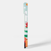 Grappige Duitse Herdershond Festive Kerstmis Case-Mate iPhone Case (Achterkant / Links)