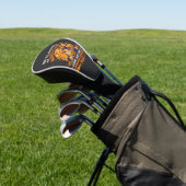 Grappige Duitse Herdershond Halloween Heks Hond Golfheadcover (Insitu)