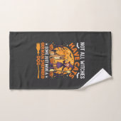 Grappige Duitse Herdershond Halloween Heks Hond Handdoek (Handdoek)